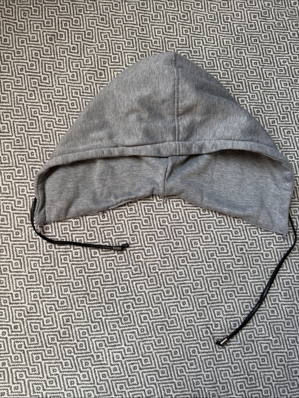 Miss Post Black Faux Leather Hooded Jacket - Picture 8 of 15